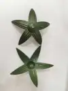 8-centimeter diameter five-angled artificial flower accessories, high, medium and low-grade flower pieces accessories, wedding flower accessories, artificial silk flower accessories Application Scenario